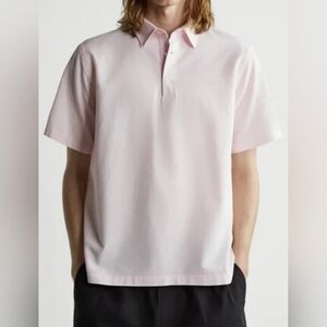 Zara Light Pink Polo Shirt for Men